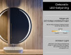 Rund badrumsspegel med LED-belysning Spegel L99 #4