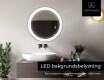 Rund badrumsspegel med LED-belysning Spegel L122 #5