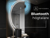 Elegant LED Halvcirkel Spegel - Modern Belysning för Badrum D223 #5