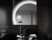 Elegant LED Halvcirkel Spegel - Modern Belysning för Badrum X222 #10