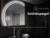 Elegant LED Halvcirkel Spegel - Modern Belysning för Badrum X223 #9