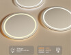 Rund badrumsspegel med LED-belysning Spegel 80cm med kallt LED-ljus 7000K, varmt ljus 3000K eller neutralt ljus 4500K #3