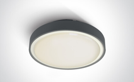 RAFTI AN taklampa 24 W 3000 K IP65 vit