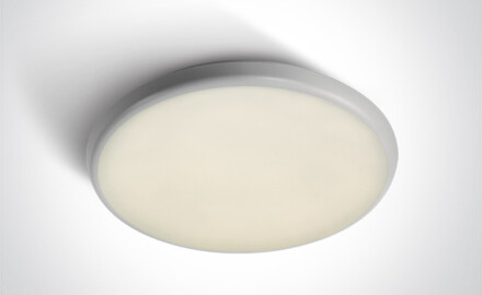 LIVISI taklampa 18 W 3000 K IP54 vit