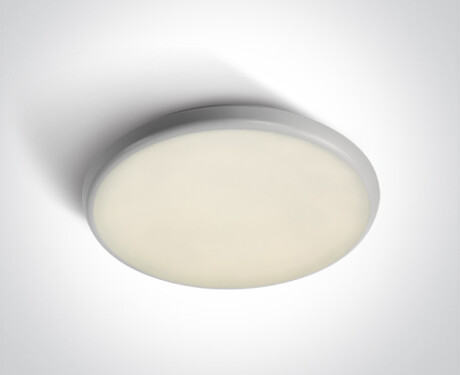 LIVISI taklampa 18 W 3000 K IP54 vit