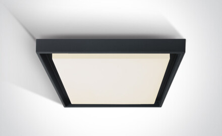 MOULKI taklampa 30 W 3000 K IP54 vit