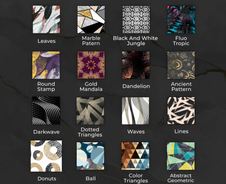 RUND DEKORATIV SPEGEL MED LED-BELYSNING FÖR HALLEN - Ball #9