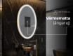 Badrumsspegel med LED-belysning Spegel L228 #8