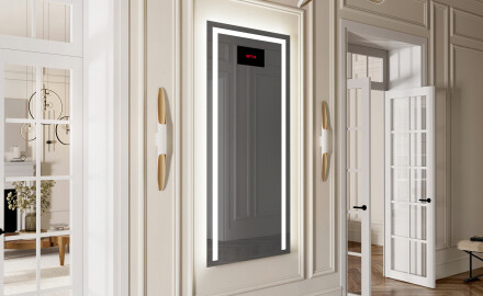 Vertikal Badrumsspegel med LED-belysning Spegel L11