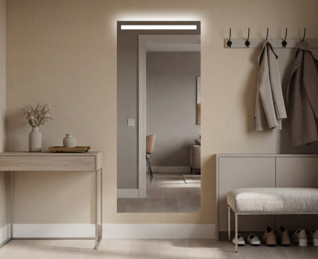 Vertikal Badrumsspegel med LED-belysning Spegel L12
