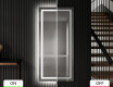 Vertikal Badrumsspegel med LED-belysning Spegel L15 #7