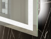 Vertikal Badrumsspegel med LED-belysning Spegel L49 #8