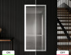 Vertikal Badrumsspegel med LED-belysning Spegel L01 #9