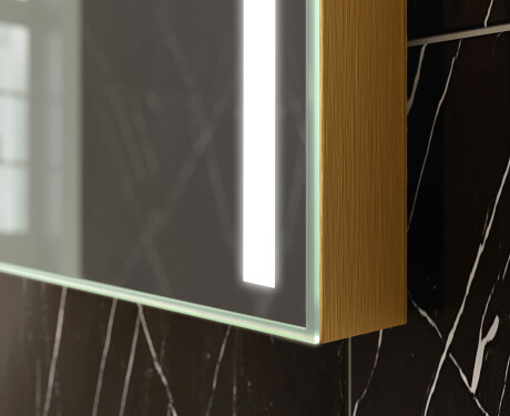 Vertikal Badrumsspegel med LED-belysning Spegel L02 #10