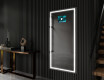 Vertikal Badrumsspegel med LED-belysning Spegel L49 #1