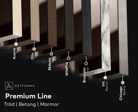 Vertikal Badrumsspegel med LED-belysning Spegel L57 #4