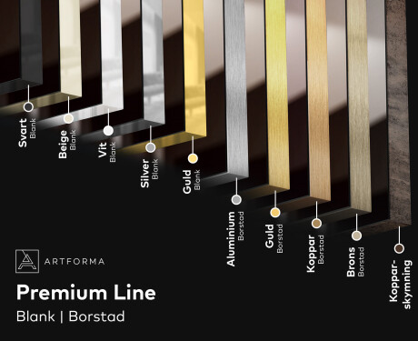 Vertikal Badrumsspegel med LED-belysning Spegel L57 #5