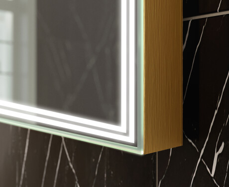 Vertikal Badrumsspegel med LED-belysning Spegel L57 #10