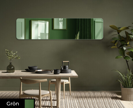 Avrundade modern spegel dekoration L171 #1