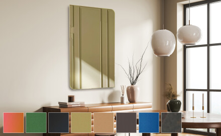 Avrundade modern spegel dekoration L174
