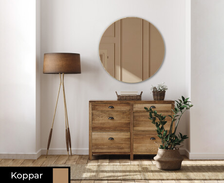 Runda modern spegel dekoration L175 #2