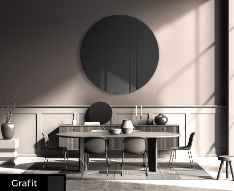 Runda modern spegel dekoration L175 #5