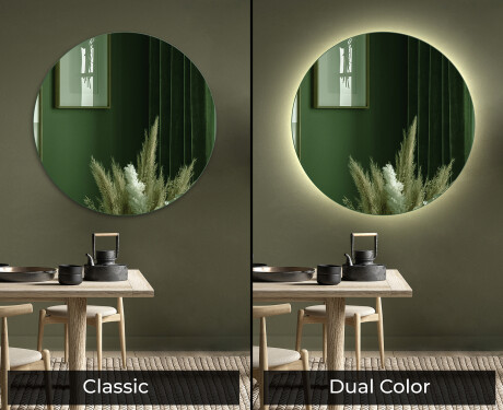 Runda modern spegel dekoration L175 #9