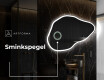 LED Badrumsspegel med oregelbunden form P222 #4