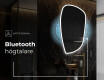LED Badrumsspegel med oregelbunden form I222 #5