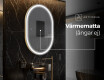 Badrumsspegel med LED-belysning Spegel L231 #8
