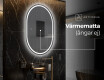 Badrumsspegel med LED-belysning Spegel L231 #8