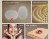 Badrumsspegel med LED 50x80cm med kallt LED-ljus 7000K, varmt ljus 3000K eller neutralt ljus 4500K #5