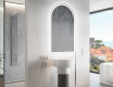 LED Badrumsspegel med oregelbunden form Y222