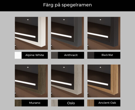 Ljusspegel LED Med Ett Hölje Av FrameLine L23 #2
