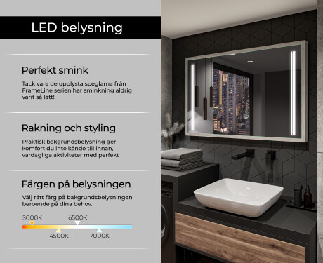 Ljusspegel LED Med Ett Hölje Av FrameLine L131 #4