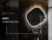 LED Badrumsspegel med oregelbunden form R222 #7