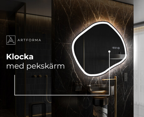 Väggspegel LED asymmetrisk R222 #8