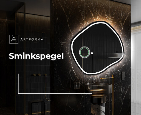 LED Badrumsspegel med oregelbunden form R223 #5