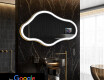 Oregelbunden spegel badrum LED SMART C222 Google