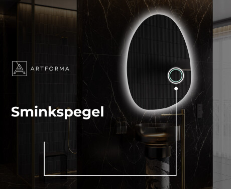 LED Badrumsspegel med oregelbunden form SF221 #5
