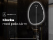 LED Badrumsspegel med oregelbunden form SF221 #8