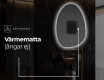 LED Badrumsspegel med oregelbunden form SF221 #9