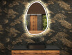LED Badrumsspegel med oregelbunden form SF222