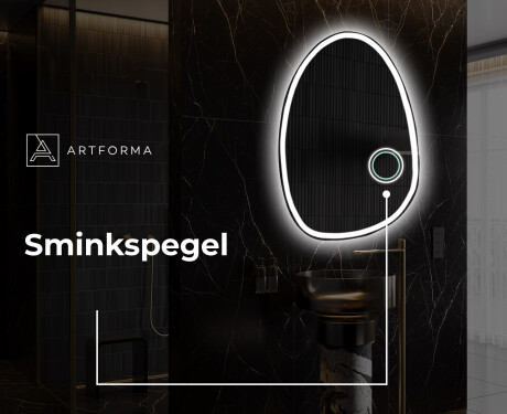 LED Badrumsspegel med oregelbunden form SF222 #5