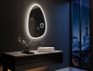 LED Badrumsspegel med oregelbunden form SF222 #10