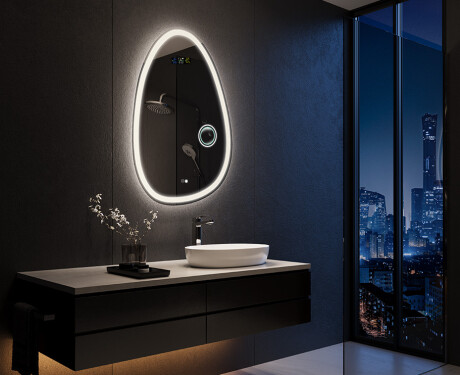 LED Badrumsspegel med oregelbunden form SF222 #10