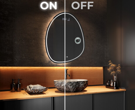 LED Badrumsspegel med oregelbunden form SF223 #3