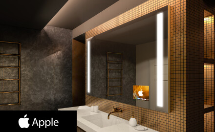 Badrumsspeglar SMART LED L02 Apple