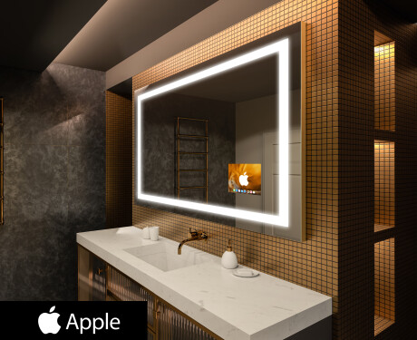 Badrumsspeglar SMART LED L15 Apple