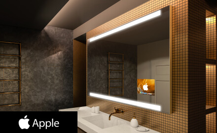 Badrumsspeglar SMART LED L47 Apple